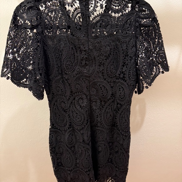 JADE Black Lace Dress XS - Picture 2 of 3